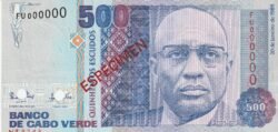 Cabo Verde CPV-P-59 Sp, 500 Escudos, 20-Enero-1989, UNC