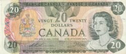 Canada CAN-P-93c, 20 $, 1979, VF+