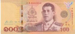 Tailandia THA-P-W140, 100 Bath, 2020, UNC
