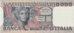 Italia ITA-P-107d, 50.000 Lire, Nº DB353356M, 2-Nov.-1982, XF+