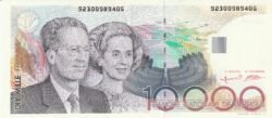 Belgica BEL-P-146, 10.000 Fcos., ND-1992/98, Nº.- 9230098940G, Look Scand, aUNC/XF+