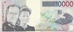 Belgica BEL-P-152, 10.000 Fcos., ND-1997, Nº.- 92000444964, aUNC-