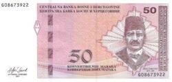 Bosnia &  Herzegovina BOS-P-84b(17), 50 Maraka, 2017, UNC