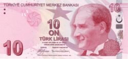 Turquía TRK-P-223a, 10 Lire, 2009, Matemático Cahit Arf(1910-1997), UNC