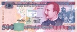 Honduras HON-P-78c, 500 Lempiras, 14-12-2000, UNC