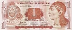 Honduras HON-P-89b, 1 Lempira, 6-5-2010, UNC