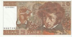 Francia FRA-P-150c, 10 Fcos., Nº 986739, 1978, VF