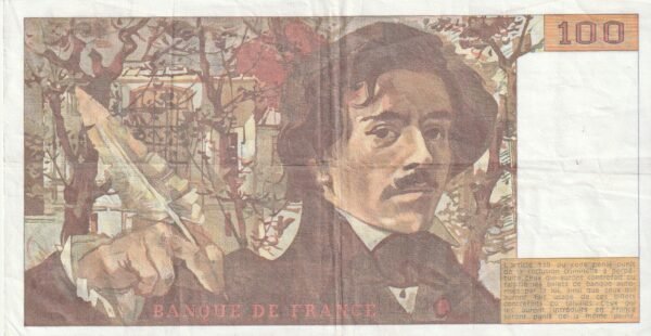 Francia FRA-P-154d.2, 100 Fcos., Nº.-3600056614, VF+/Ph