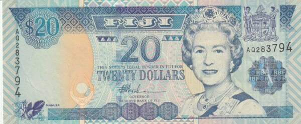 Fiji FIJ-P-107a, 20$, ND-2002, UNC