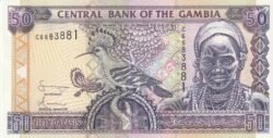 Gambia GAM-P-28a, 50 Dalasis, ND-2006/13, UNC