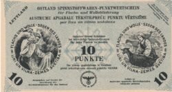 Alemania GER-P-Cupón, 10 Punkte, 30-4-1945, aUNC