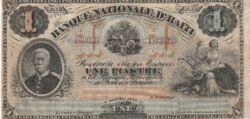 Haiti HAI-P-70, 1 Piastre, Sept.-1875, XF+