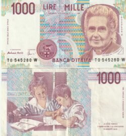 Italia ITA-P-114b, 1.000 Lire, 1990, VF-