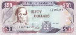 Jamaica JAM-P-83b, 50 $, 15-1-2007, UNC