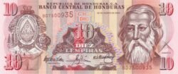 Honduras HON-P-86c, 10 Lempira, 26-8-2004, UNC