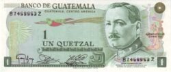 Guatemala GTM-P-59c(8), 1 Quetzal, 6-1-1983, UNC