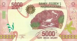 Madagascar MDG-P-102(1), 5.000 Ariary, ND-2017, UNC