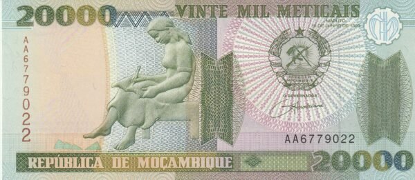 Mozambique MZB-P-140, 20.000 Meticais, 16-6-1999, UNC