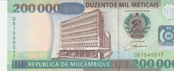 Mozambique MZB-P-141, 200.000 Meticais, 16-6-2003, UNC