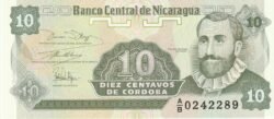 Nicaragua NIC-P-169a(1), 10 Ctvos, 1991, UNC