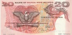 Papúa Nueva Guinea PNG-10a, 20 Kina, ND-1989/92, UNC