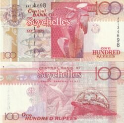 Seychelles SYC-P-39, 100 Rupees, ND-1998, UNC