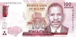 Malawi MLW-P-65b, 100 Kwacha, 1-1-2016, UNC