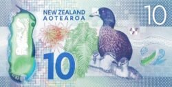 Nueva Zelanda NZL-P-192, 10 $, 2015, Polímero, UNC