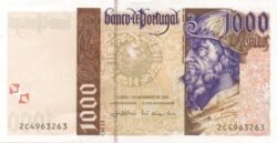 Portugal PTG-P-188d(2), 1.000 Escudos, 7-11-2000, UNC