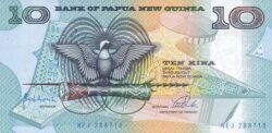 Papúa Nueva Guinea PNG-9e, 10 Kina, ND-1998, UNC