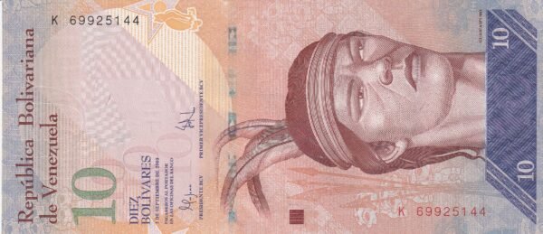 Venezuela VNZ-P-90b, 10 Bolívares, 3-9-2009, UNC
