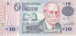 Uruguay URG-P-81, 10 Pesos, Serie A, 1998, UNC