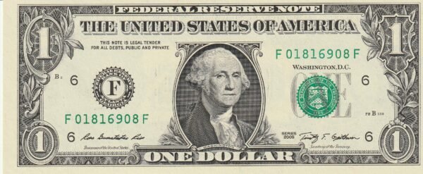 Estados Unidos USA-P-530 "F",  1 $, Atlanta, 2009, UNC