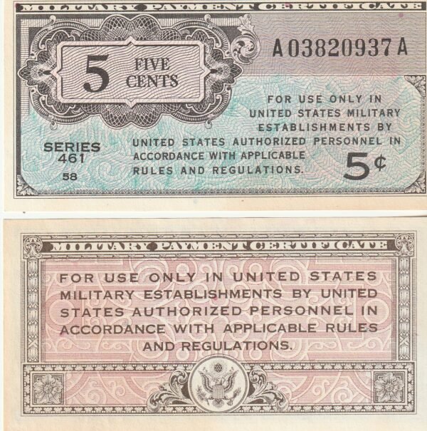 Estados Unidos USA-P-M1, 50 Ctmos., ND-1946, Look Scand, UNC