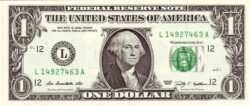 Estados Unidos USA-P-530 "F",  1 $, Atlanta, 2009, UNC