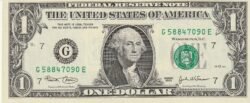 Estados Unidos USA-P-515a "G", 1 $, Chicago, 2003, UNC