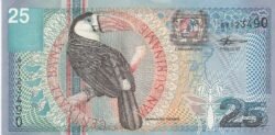 Suriname SRM-P-148, 25 Gulden, 1-Enero-2000, UNC