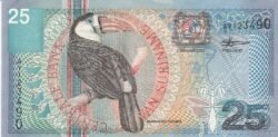 Suriname SRM-P-148, 25 Gulden, 1-Enero-2000, UNC