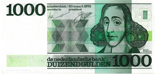 Holanda- NET-P-94, 1.000 Gulden, 30-Marzo-1972, Nº.-0452378448, Food Scand, XF+