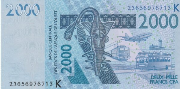West Africa States(Senegal) SNG-P-716K(23), 2023, 2.000 Fcos., UNC