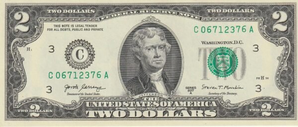 Estados Unidos USA-P-W545 "C", 2$, Cleveland "C", 2017A, UNC