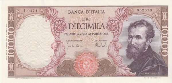 Italia ITA-P-97f.1, 10.000 Lire, 15-2-1973, Look Scand, aUNC