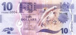 Fiji FIJ-P-116, 10 $,ND-2012, UNC