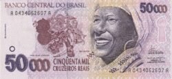 Brasil BRA-P-242, 50.000 Reais, ND-1993, UNC