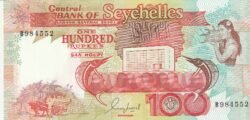 Seychelles SYC-P-35, 100 Rupees, ND-1989, UNC