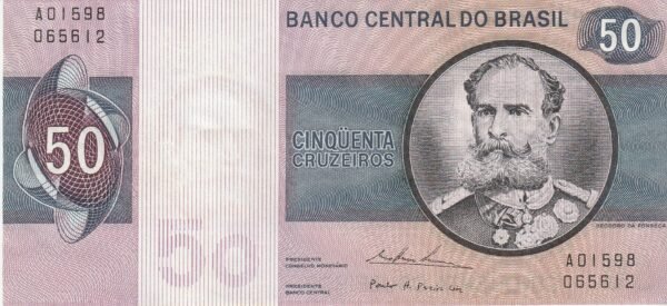 Brasil BRA-P-194b, 50 Cruzeiros, ND-1970/80, UNC