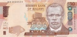 Malawi MLW-P-66(17), 500 Kwacha, 2017, UNC