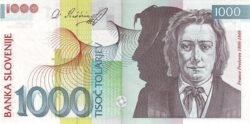 Eslovenia ESV-P-32a, 1.000 Tolarjev, 2003, UNC