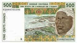 West Africa States(Senegal) SNG-P-710Km, 2002, 500 Fcos., UNC