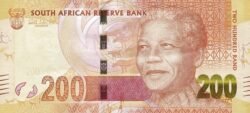 Sudafrica DSF-P-1347, 200 Rand, ND-2012, UNC